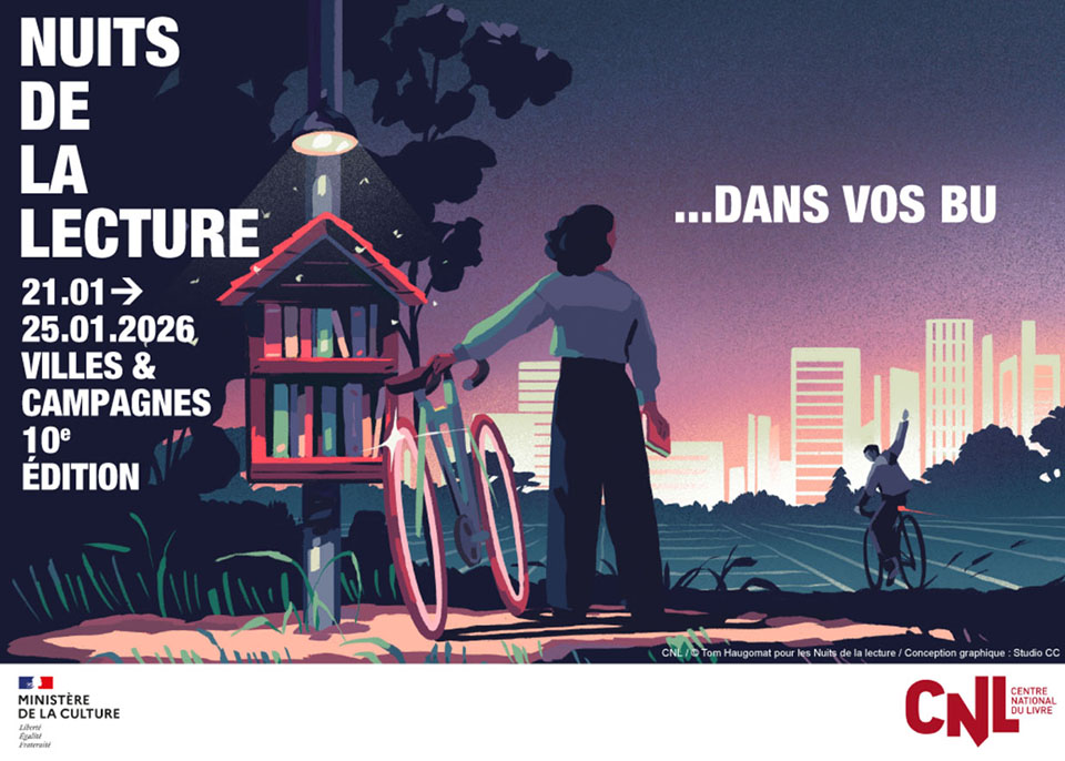 Nuits de la lecture 2026 - Université de Bordeaux