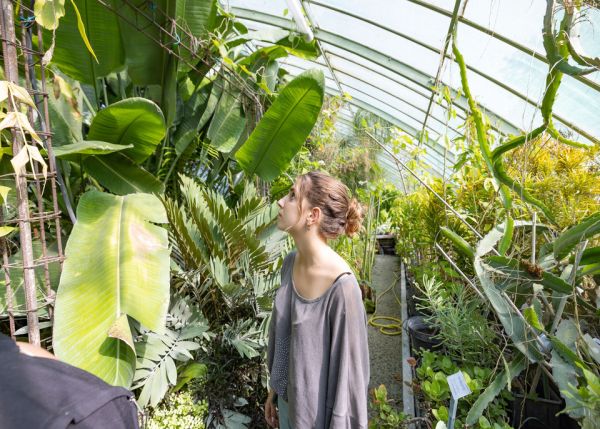 Photo : Visite du jardin botanique pour le circuit scientifique 2023 ©Aurélien Marquot