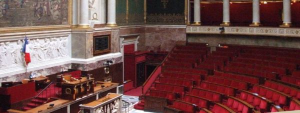 Photo : Hémicycle de l'Assemblée nationale