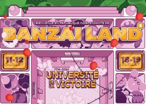 Photo : Affiche Banzai Land 8
