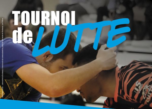 Photo : Tournoi de lutte de l'université de Bordeaux