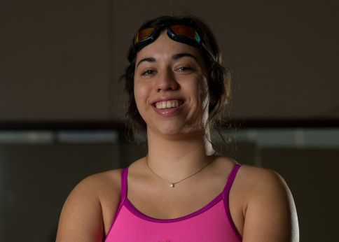 Photo Isabel Godoy Sala, étudiante en M1 de droit international, ancienne nageuse de haut niveau