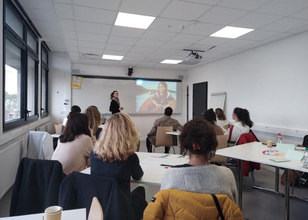 Photo : Une session de formation en premiers secours en santé mentale © Espace santé étudiants Bordeaux