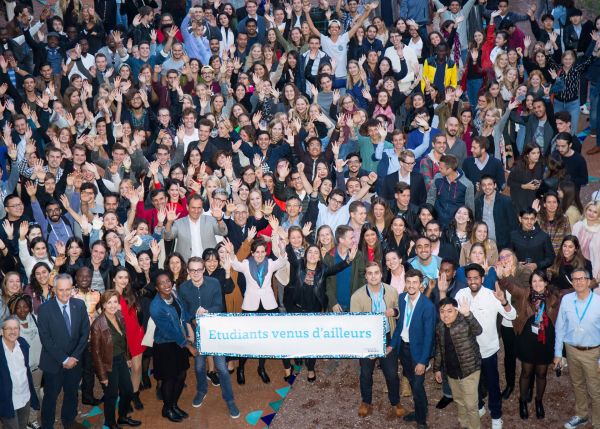Photo : Les étudiants internationaux de l'université de Bordeaux © Arthur Pequin