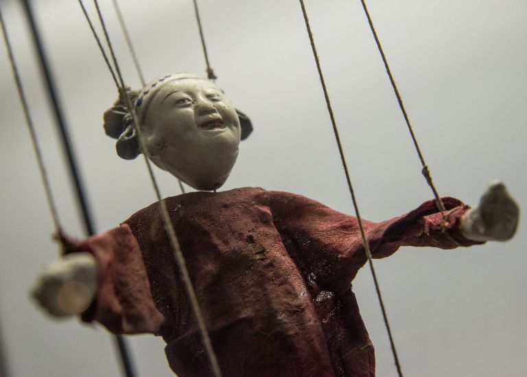 Photo : Marionnette à fil (Asie), Exposition 