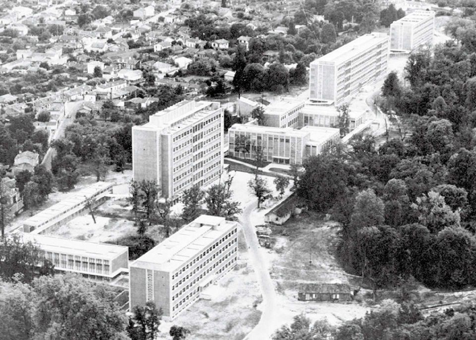  Campus de la faculté des sciences à Talence en 1961