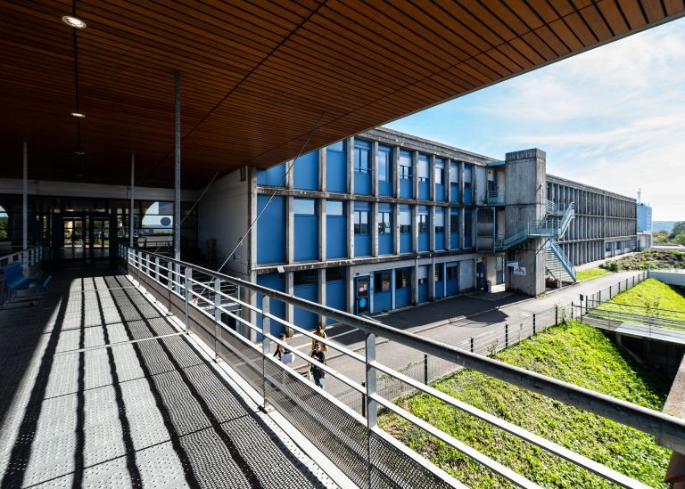 Photo : Le campus Périgord, un environnement à taille humaine pour une meilleure intégration dans le monde universitaire © Gautier Dufau 