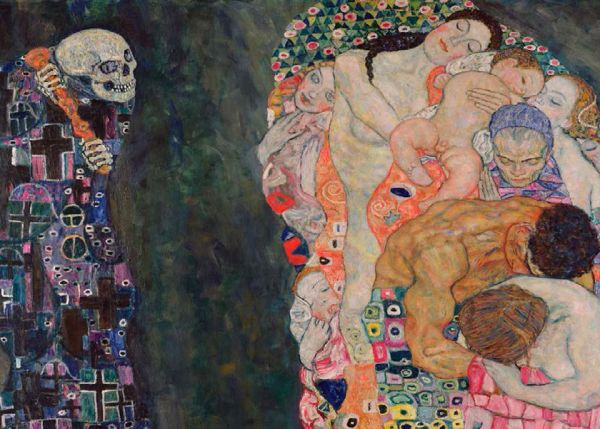 Photo : Gustave Klimt, Death and Life, 1915