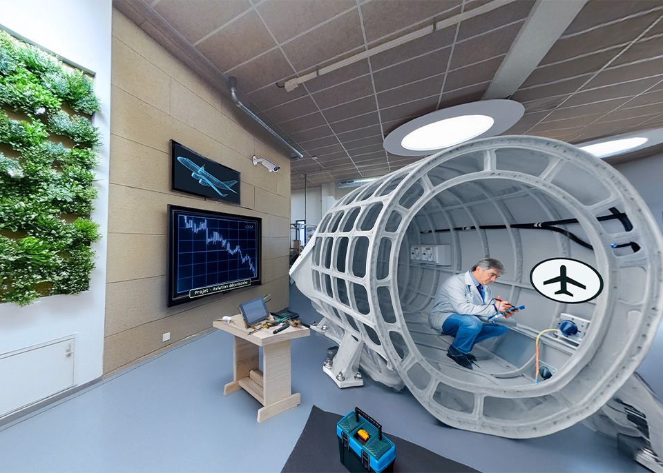 En 2050, les innovations nées dans les laboratoires de l'université suffiront-elles à faire face aux défis environnementaux ? © université de Bordeaux