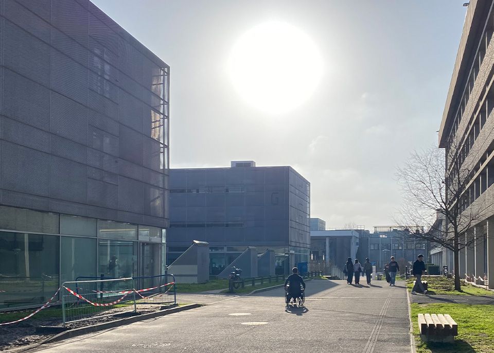 Axel juge la ville de Bordeaux et le campus plus accessibles que beaucoup d'endroits qu'il a visités, en France ou à l'étranger © université de Bordeaux