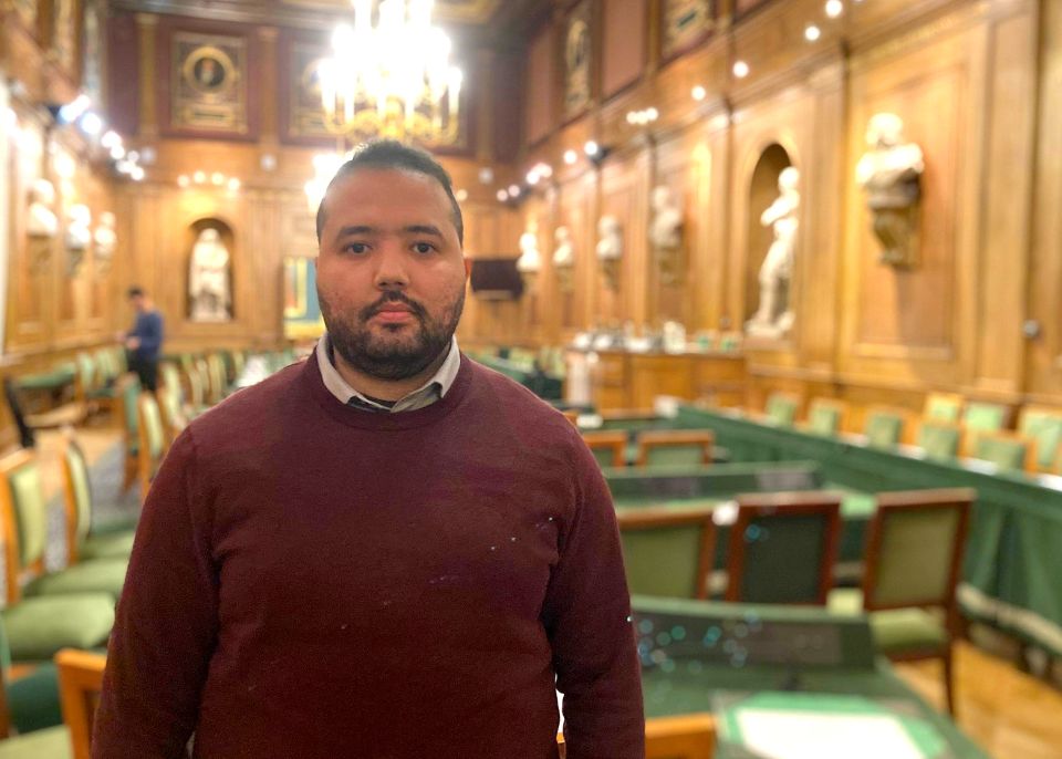 Aymen Danoun, docteur en mécanique, premier diplômé de l'université de Bordeaux à avoir prêté le serment des docteurs