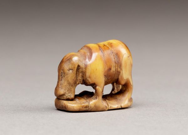 Photo : Cette figurine égyptienne datant de 4000 ans avant notre ère a été analysée comme de l'ivoire d'hippopotame par les chercheurs de la plateforme Protéome © Metropolitan Museum of Art - MET