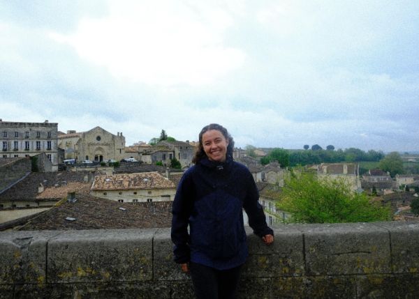 Photo : Beatriz Gonzalez in Saint-Emilion © université de Bordeaux