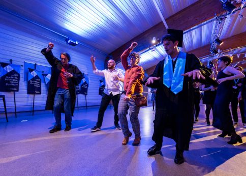 Photo Après des années d'efforts, place à la fête ! © Gautier Dufau pour l'université de Bordeaux