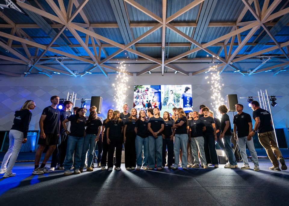 La délégation étudiante bordelaise pour les EUSA Games 2026 © Gautier Dufau