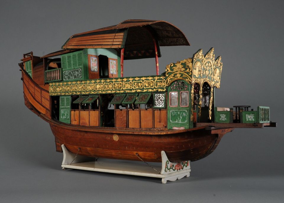 Flowering junk ship, MEB collection © Hugues Bretheau, University of Bordeaux