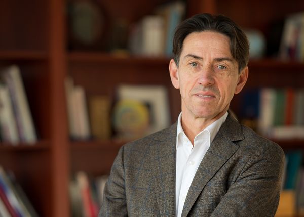 Photo : Dean Lewis, président de l'université de Bordeaux © Gautier Dufau
