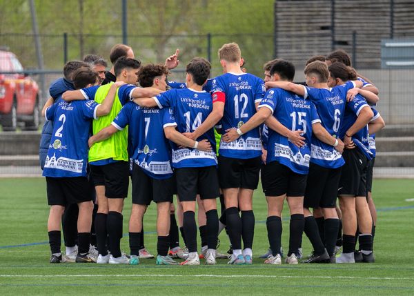 Photo : L'équipe de football masculin de l'Association Sportive de l'Université de Bordeaux ©université de Bordeaux