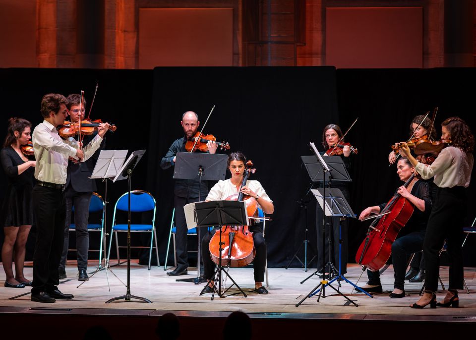 Chamber music concert during the 2022 'Moissons d'avril' festival @ Gautier Dufau