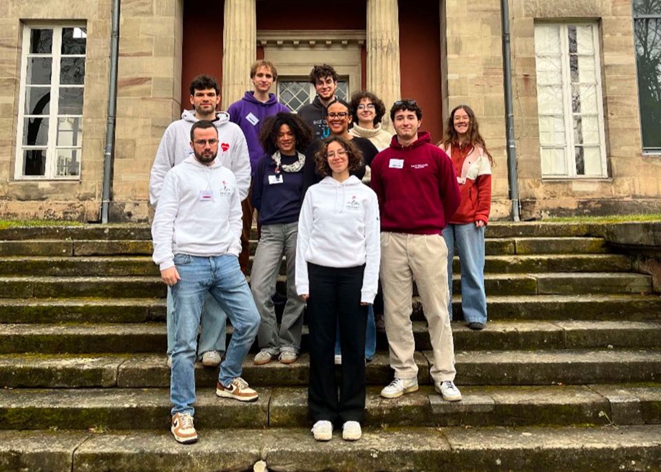 La délégation étudiante qui représentait l'université de Bordeaux lors de cette rencontre internationale © université de Bordeaux