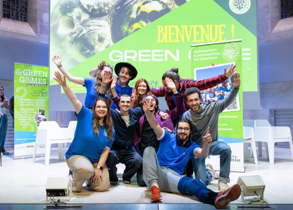 Photo : Les 'Greens Games' sont une compétition intercampus sur les transitions organisé chaque année par les ambassadeurs des transitions - © GAUTIER DUFAU