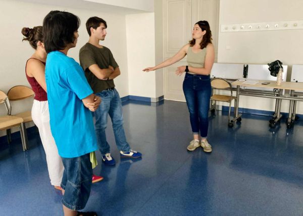 Photo : L’université a choisi le théâtre comme outil pédagogique © université de Bordeaux