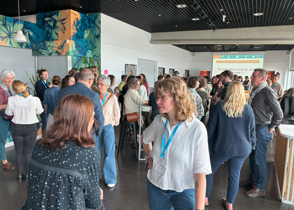 Photo : Les évènements organisés dans le cadre du projet ACCES réunissent divers acteurs de l'orientation © université de Bordeaux