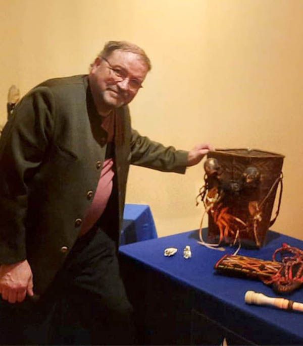 Frédéric Decout, contrôleur principal au bureau des douanes de Limoges à l'origine de cette saisie © université de Bordeaux 