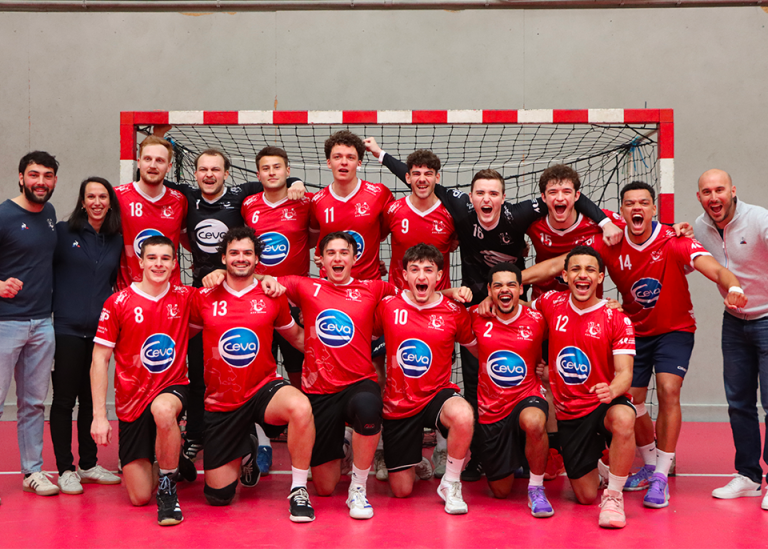Photo : Equipe de handball de l'ASUBx @Léo Debue