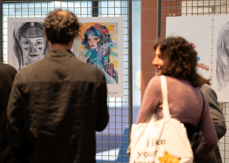 Le festival Heureux Haz'Art valorise les créations artistiques étudiantes - Campus Peixotto © Gautier Dufau 