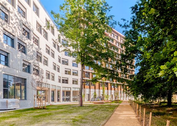 Photo : La résidence Humanities Village © Architectes : Moon Safari et 2PM A / Photographe : Jean-Raoul Evrard (2PM A)