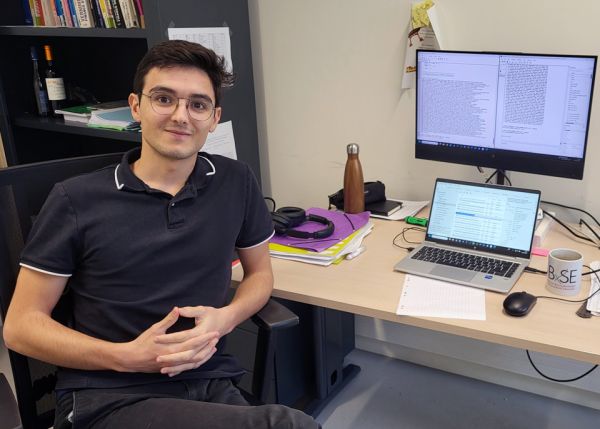 Photo : Maxime Pélissier Hermitte © université de Bordeaux