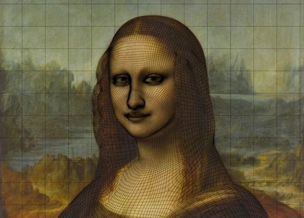 Photo : Créée par l'un des intervenants de ce Rencard du savoir, Living Mona Lisa est une œuvre utilisant différentes techniques d’intelligence artificielle © Florent Aziosmanoff
