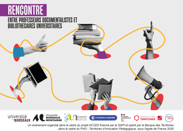 Photo : Rencontre entre professeurs documentalistes et bibliothécaires universitaires le mardi 2 juin 2026
