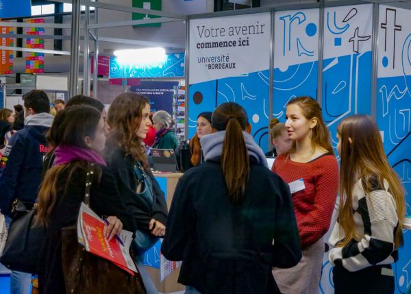 Photo : Salon de l'étudiant 2024 © université de Bordeaux