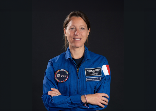 Photo : Sophie Adenot va répondre aux questions des élèves néo-aquitains © ESA / A. Conigli